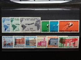 REPUBBLICA 1961/62 - Gronchi - Ciclismo - Unità - Nuovi ** + Spese Postali - 1961-70: Mint/hinged