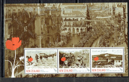 90ème Anniversaire De La Fin De La 1ère Guerre Mondiale - Blocchi & Foglietti