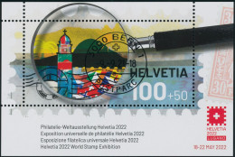 Suisse - 2021 - Helvetia - Block - Ersttag Voll Stempel ET - Usati