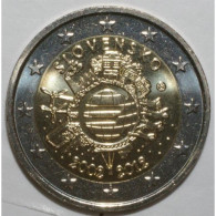 SLOVAQUIE - 2 EURO 2012 - 10 ANS DE L'EURO - SUPERBE A FLEUR DE COIN - Slowakije