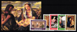 Mikronesien 1346-1350 Und Block 113 Postfrisch Weihnachten #II011 - Micronesia