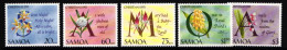 Samoa 763-767 Postfrisch Weihnachten #II151 - Samoa