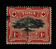 Tonga SG 39 1897 Ovava Tree One Penny Used - Tonga (1970-...)