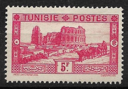 Tunisie N°178a* Dentelé 12 1/2. Cote 50€ - Nuevos