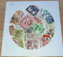 S10 - Lot Of 50 Different Stamps - Various Countries - Used - Worldwide - Mezclas (max 999 Sellos)