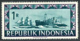 Indonesia 58, MNH. Michel IR 45. Failure The Dutch Blockade, 1949. Ships. - Indonésie