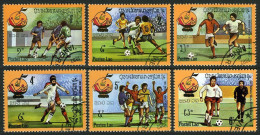 Laos 379-384,CTO.Michel 547-552. World Soccer Sup Spain-1982. - Laos