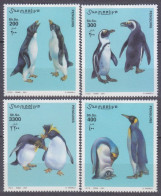 2001 Somalia  868-871 Birds - Penguins 19,00 € - Penguins