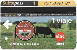 Subtepass - La Hacienda Meat, N°1441 - Publicidad