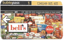 Subtepass - Bell's, N°1442 - Advertising