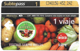 Subtepass - La Huerta, N°1443 - Publicidad