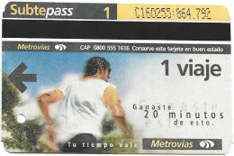 Subtepass - Argentina, Win Time 2, N°1446 - Reclame