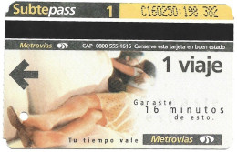 Subtepass - Argentina, Win Time 5, N°1449 - Reclame