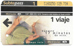 Subtepass - Argentina, Win Time 7, N°1451 - Publicité