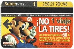 Subtepass - Argentina, Nintendo 2, N°1460 - Werbung