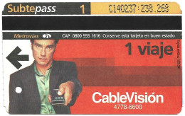 Subtepass - Argentina, Cablevisión 3, N°1465 - Publicidad