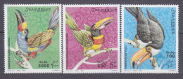 2003 Somalia  3v Birds / Toucans 14,00 € - Zangvogels