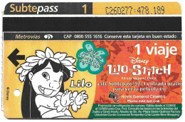 Subtepass - Argentina, Lilo & Stitch, N°1481 - Reclame