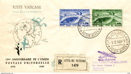 Vaticano - Posta Aerea U.P.U. Su FDC - FDC