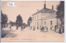 CHATELAILLON- LA GARE ET LA PLACE - Châtelaillon-Plage