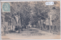 CHATELAILLON- LA RUE DU MARCHE - Châtelaillon-Plage