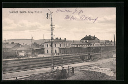 AK Bebra, Der Bahnhof Während Des Krieges 1914 /15  - Bebra