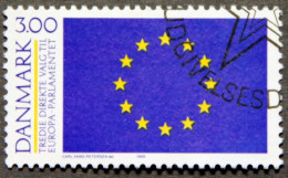 Denmark 1989 MiNr. 949 (O)  Europæiske Parlament ( Lot K 713) - Oblitérés