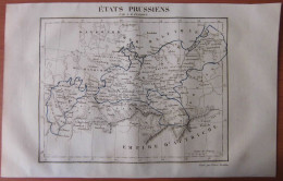 Preußen Prussia  Deutschland :  Two Antique Maps Maire (1821) Perrot (1834) - Carte Geographique