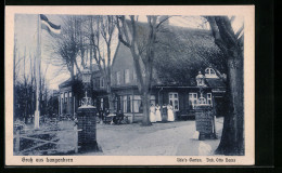 AK Langenhorn, Gasthaus Ude`s Garten Von Otto Dams  - Nord