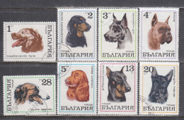 Bulgaria 1970 - (1)Dogs, Mi-Nr. 2021/28, Used - Used Stamps