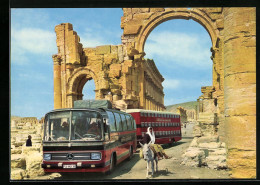 AK Bus Der Rotel-Tours, Das Rollende Hotel, Auf Einer Reise Im Orient  - Autobus & Pullman