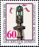 RFA Poste N** Yv: 910 Mi:1064 Vollendung Des Kölner Doms (Thème) - Iglesias Y Catedrales