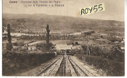 Umbria-terni Orvieto Veduta Funicolare Stazione Panorama Pianura Del Paglia Bella Particolare Anni 30 - Altri & Non Classificati