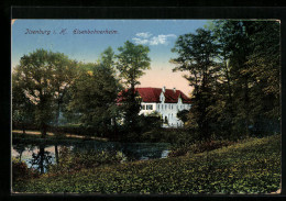 AK Ilsenburg I. H., Blick Von Den Wiesen Auf Das Eisenbahnerheim  - Ilsenburg