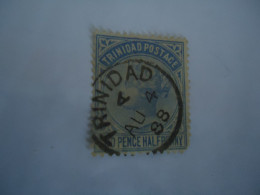 TRINIDAD   USED STAMPS QUEEN 1883  WITH POSTMARK  TRINIDAD 1888 - Trinidad En Tobago (...-1961)