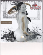 Polynésie Française / Tahiti - Calendrier 2017 - Filles Nues (publicité SOMALU) - Neuf - Tamaño Grande : 2001-...