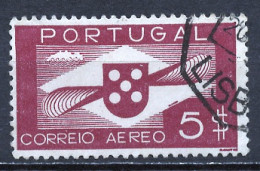 Portugal Poste Aérienne 1937-41 Y&T N°PA6 - Michel N°F644 (o) - 5e Allégorie - Oblitérés