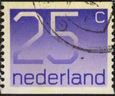 Pays-Bas Poste Obl Yv:1043a Mi:1067C Chiffre (cachet Rond) - Gebraucht