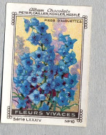 Nestlé - LXXXIV - Fleurs Vivaces, Perennial Flowers - 10 - Pieds D'alouettes - Nestlé