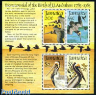 Jamaica 1985 J.J. Audubon S/s, Mint NH, Nature - Birds - Jamaica (1962-...)