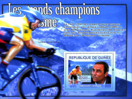 Guinea, Republic 2008 Cycling, Bernard Hinault S/s, Mint NH, Sport - Cycling - Cycling