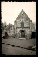 37 - L'ILE BOUCHARD - L'EGLISE - CARTE PHOTO ORIGINALE - L'Île-Bouchard