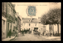 37 - NEUILLE-PONT-PIERRE - RUE PRINCIPALE - HOTEL DU PLAT D'ETAIN - Neuillé-Pont-Pierre