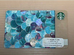 Singapore STARBUCKS Coffee Gift Card, Set Of 1 Used Card - Singapur