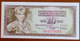 #1  YUGOSLAVIA 10 DINARA 1978 - Yugoslavia