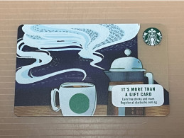 Singapore STARBUCKS Coffee Gift Card, Set Of 1 Used Card - Singapour