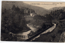 Largentiere Le Moulinet Et Le Barrage - Largentiere