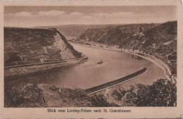 63158 - Loreley - Blick Vom Felsen Nach St. Goarshausen - Ca. 1935 - Loreley
