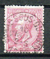 46 Gestempeld BOMAL SOUS DURBUY - COBA 8 Euro - 1884-1891 Léopold II