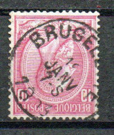 46 Gestempeld BRUGELETTE - COBA 4 Euro - 1884-1891 Léopold II